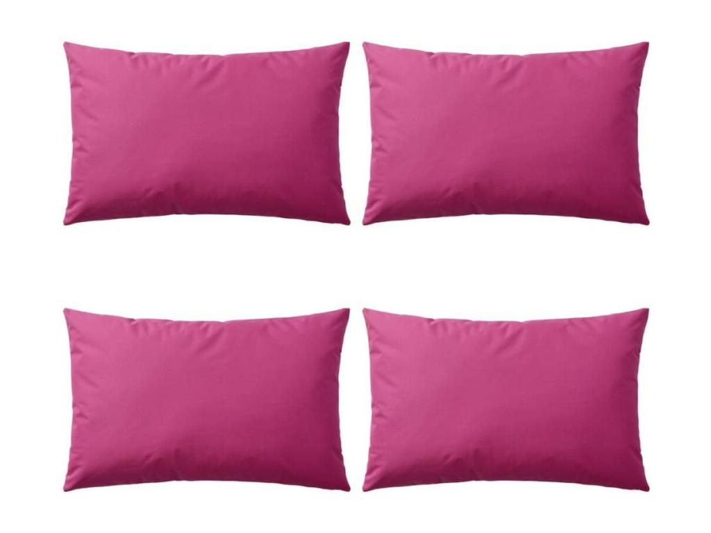 Outdoor Pillow 4 pcs 60x40 Pink 00373HTLA