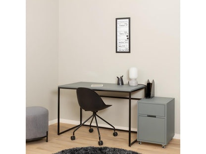 Maisonpuretop - Maisonpuretop 1-Door 1-Drawer Cabinet in Wood and Metal, 60cm High - Green 84424DOBD