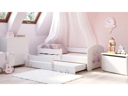 Maisonpuretop 160x80 Double Bed with Graphics for Children 77078ZDJX