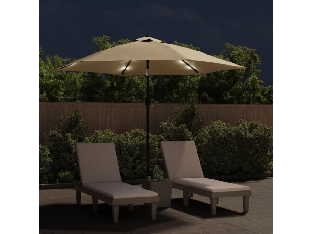 Outdoor parasol with LED 02 0008177 43435ZNSW