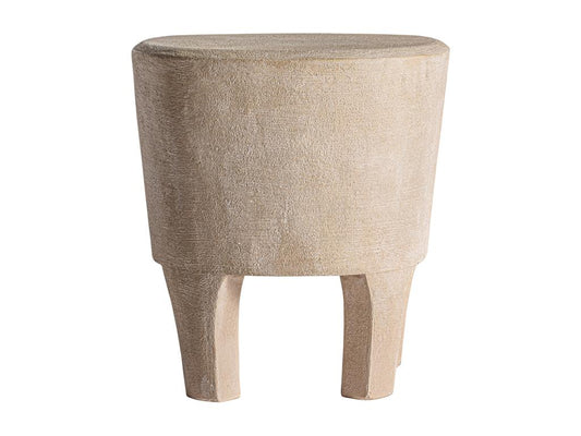 Coffee table in light brown MDF wood in 46x45x48 cm 23359QAAR