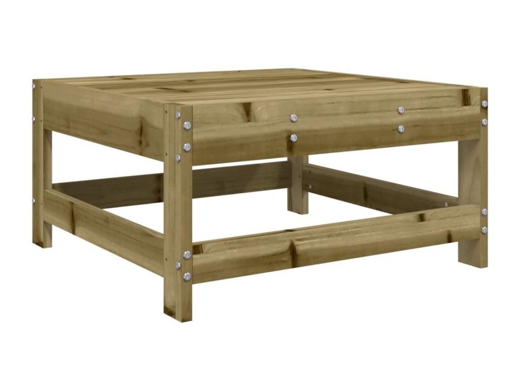 7-piece garden furniture set, impregnated pine wood, 39727GYRX