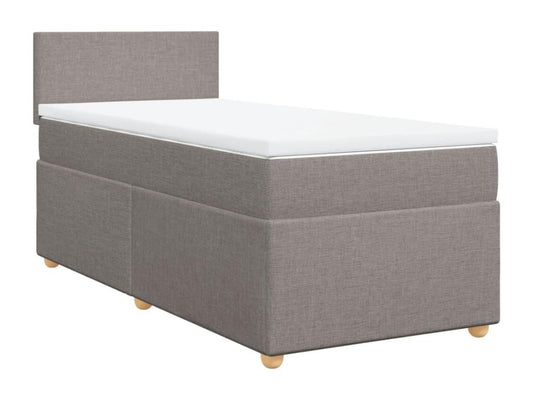 Maisonpuretop bed base with Maisonpuretop mattress 90x190 cm Fabric 67161HKYC