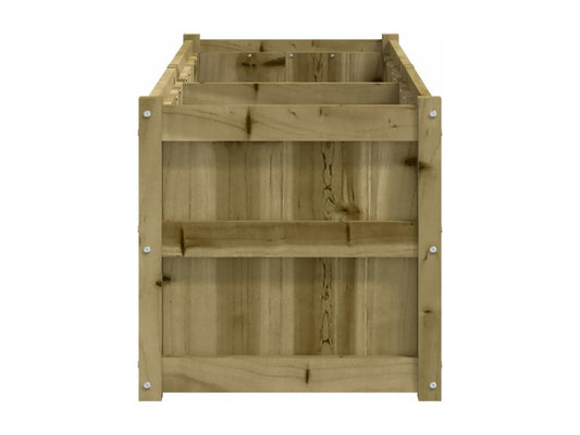 Planter 150x50x50 cm impregnated pine wood 31518ZHJM