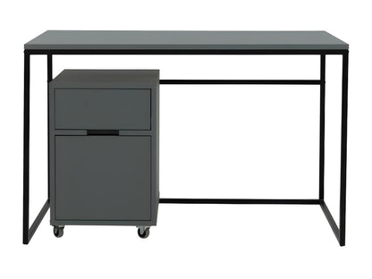 Maisonpuretop - Maisonpuretop 1-Door 1-Drawer Cabinet in Wood and Metal, 60cm High - Green 84424DOBD