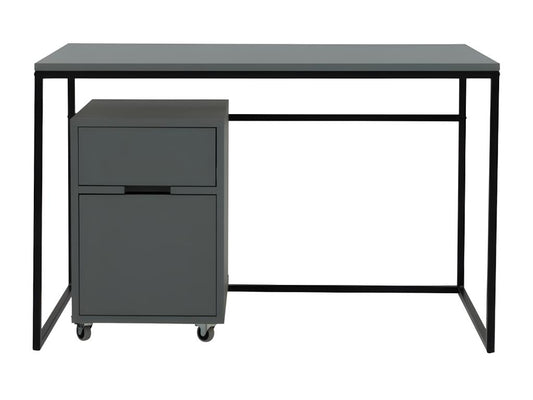 Maisonpuretop - Maisonpuretop 1-Door 1-Drawer Cabinet in Wood and Metal, 60cm High - Green 84424DOBD