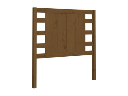 Honey Brown Headboard 81x4x100 Solid Pine Wood 2 08433PWAY