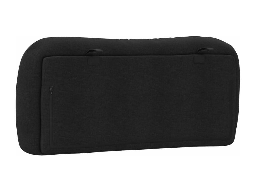 Black 80cm fabric headboard cushion 60377KDTC