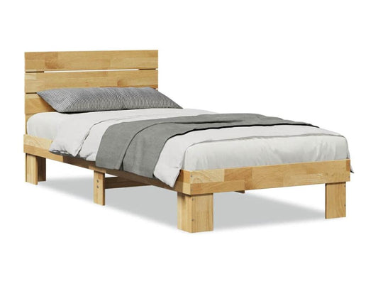 Bed frame with headboard, without mattress, 75x190 cm, 01883COTT