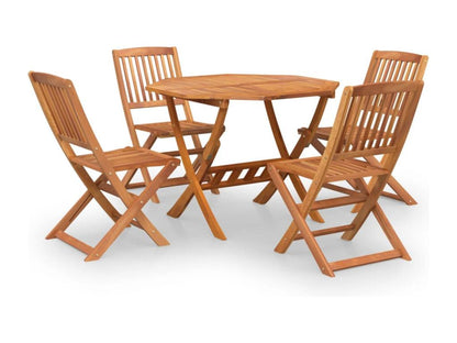 5-piece garden dining set, Maisonpuretop solid wood, 11010DYYB
