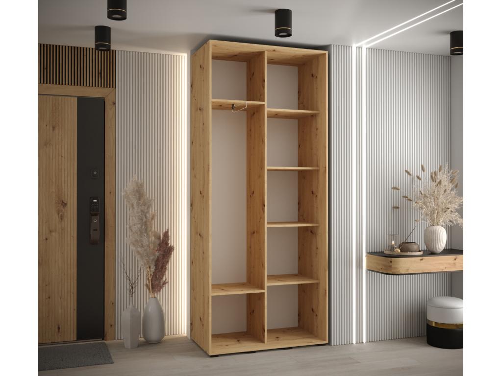 Parisianestop 12 Sliding Door Wardrobe 235.2/100/45 2 Doors 45916CPDR