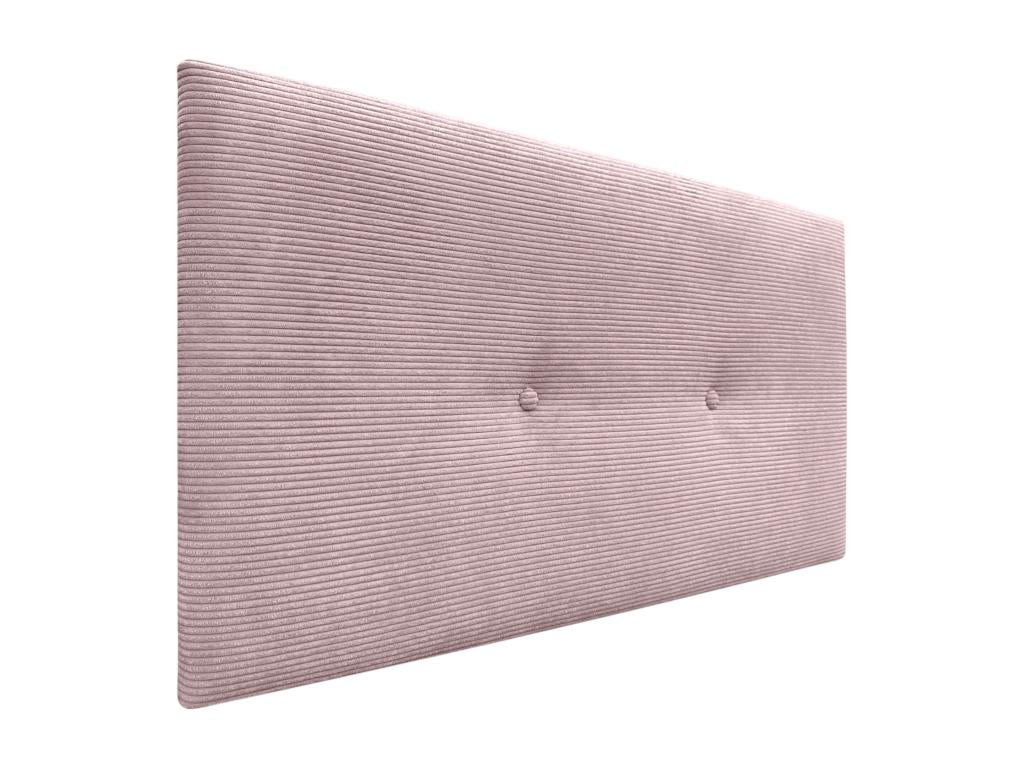 Parisianestop Plain Corduroy Headboard with Buttons 150x50 cm for 150/160 cm Beds - Pale Pink 11274ENQK