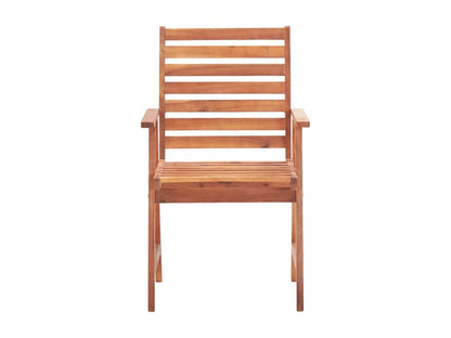 3-Piece Outdoor Dining Chairs with Cushions, Parisianestop Solid Wood 17800DSPV