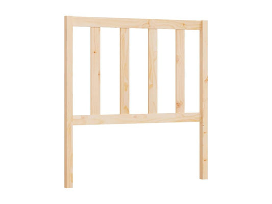 Headboard 106x4x100 cm Solid pine wood 44258DLKC