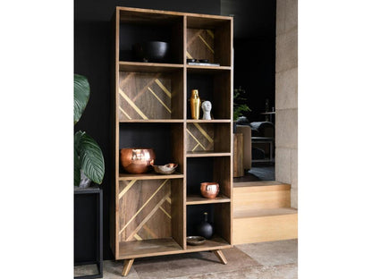 Maisonpuretop 51469NLOF Wooden and Marquetry Bookshelf