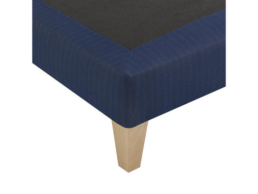 Navy blue upholstered decorative bed base - Parisianestop 70x200 65716UYZZ