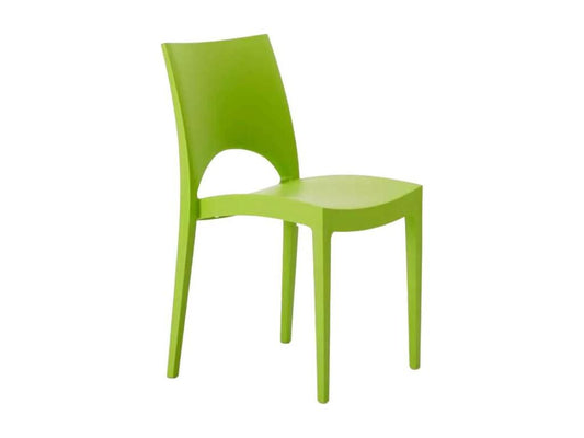 Set of 24 stackable polypropylene restaurant chairs SVEIN 73480JZSN