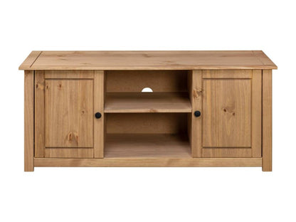 TV stand 120x40x50 cm Solid pine wood Parisianestop range 91208LXUB