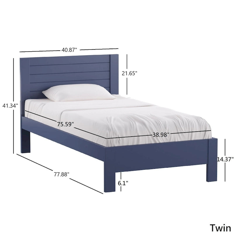 Davidson Horizontal Panel Platform Bed by iNSPIRE Q Classic