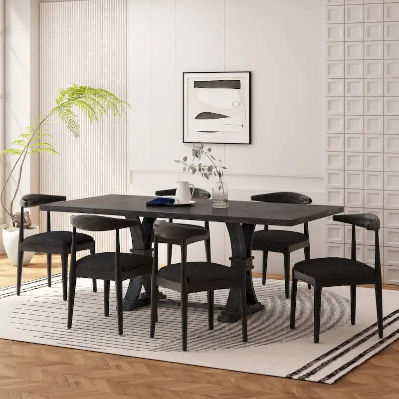 Covey 7 Piece Dining Set by Christopher Knight Home