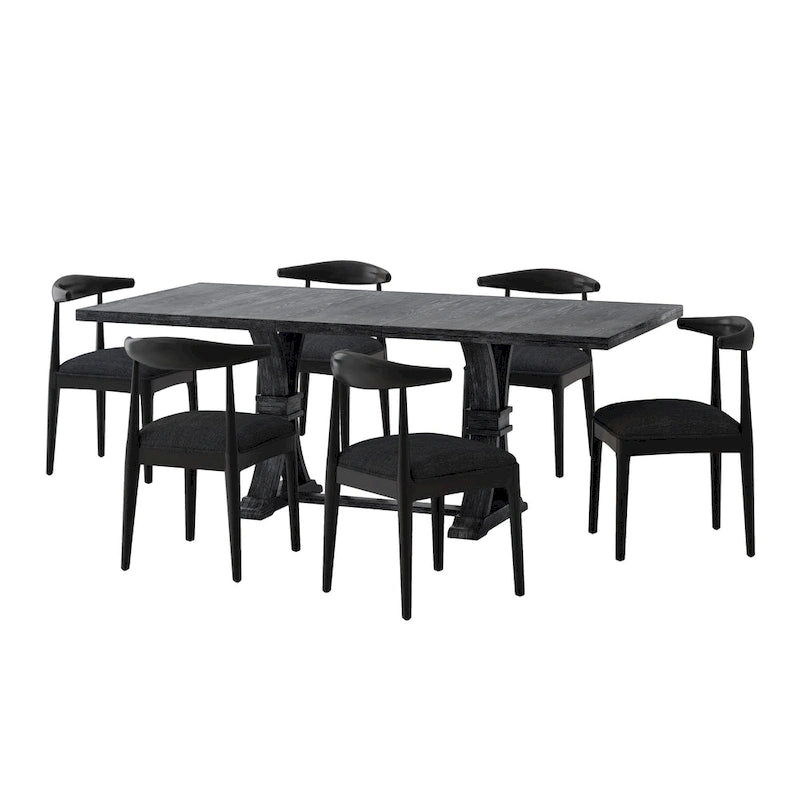 Covey 7 Piece Dining Set by Christopher Knight Home