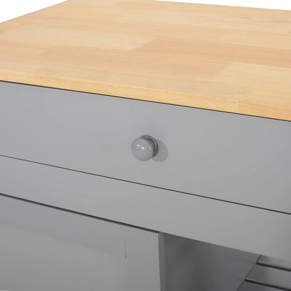 Telfair Kitchen Cart with Wheels by Christopher Knight Home