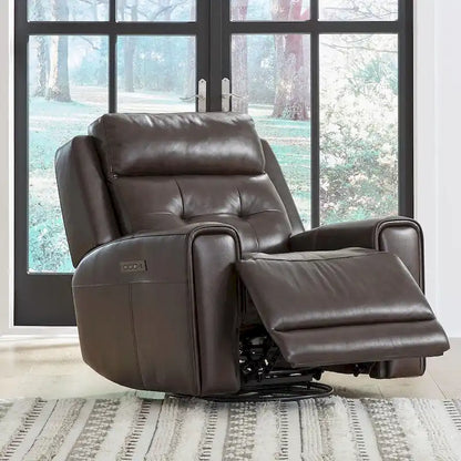 Carrington Leather Power Recliner