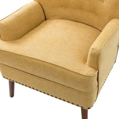 Alpheus Accent Armchair with Nailhead Trim by HULALA HOME