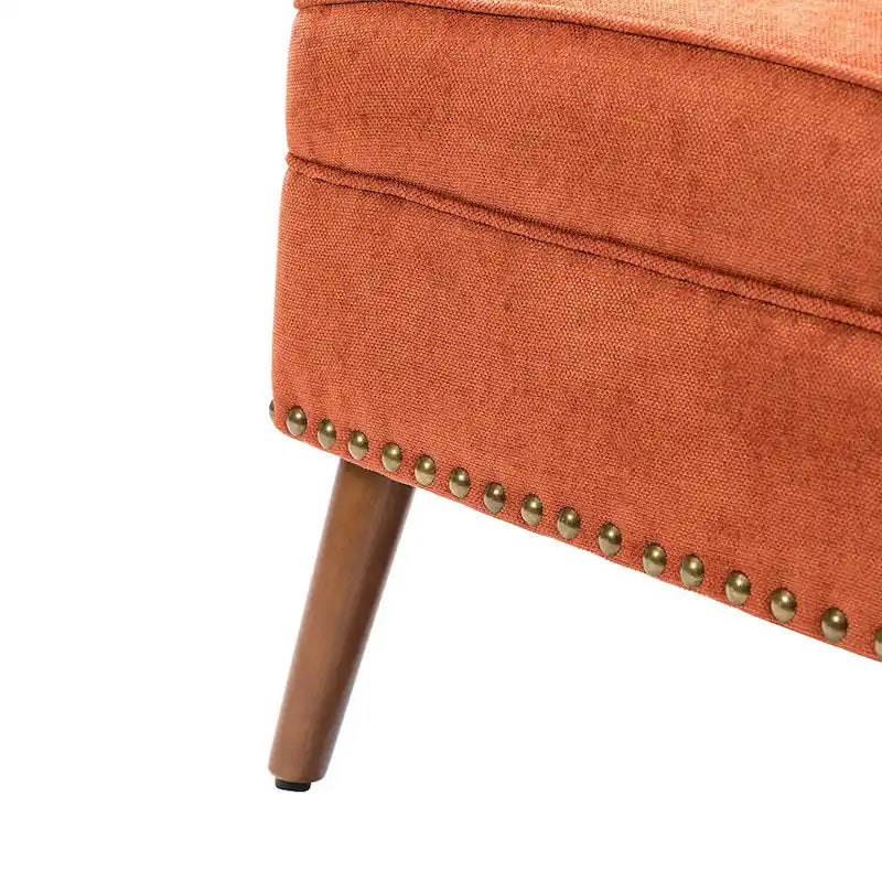 Alpheus Accent Armchair with Nailhead Trim by HULALA HOME