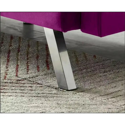 Comfortable Velvet Sleeper Sofa Bed by Legend Furniture