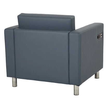 Porch &amp; Den Canal Chair with Single Charging Station