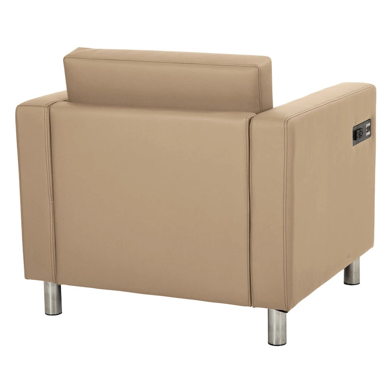 Porch &amp; Den Canal Chair with Single Charging Station