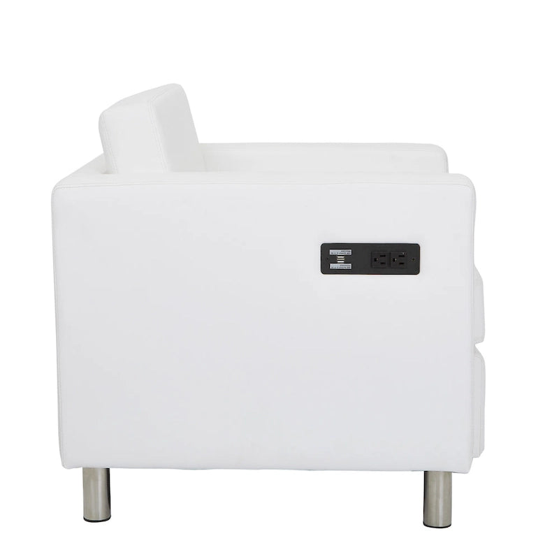 Porch &amp; Den Canal Chair with Single Charging Station