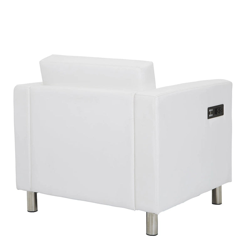 Porch &amp; Den Canal Chair with Single Charging Station