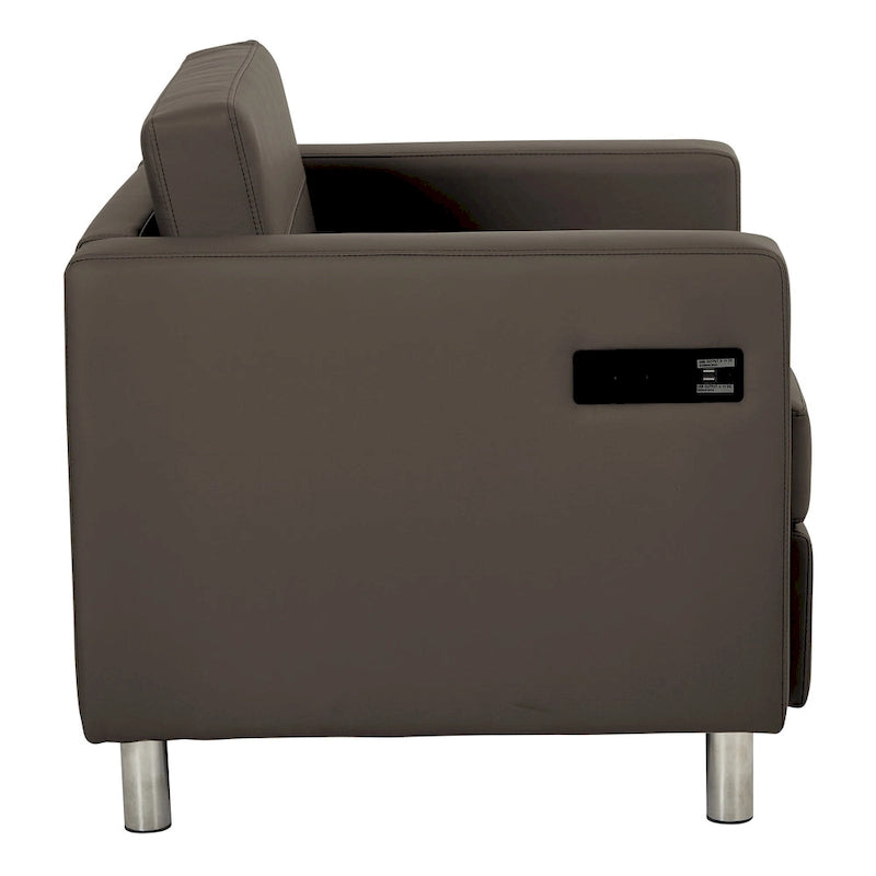 Porch &amp; Den Canal Chair with Single Charging Station