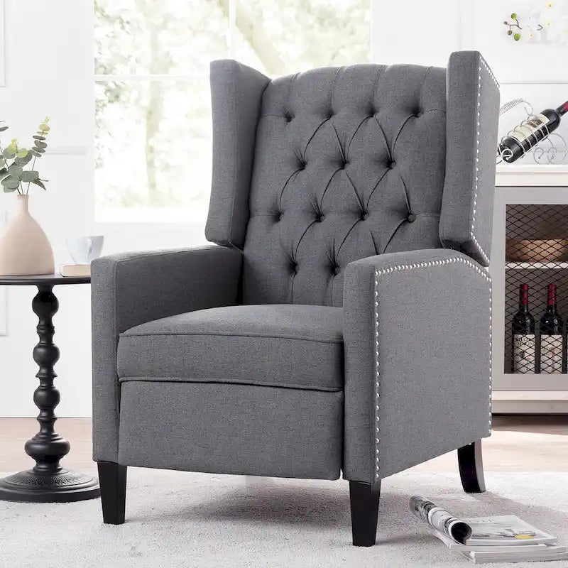27 Wide Manual Wing Chair Recliner