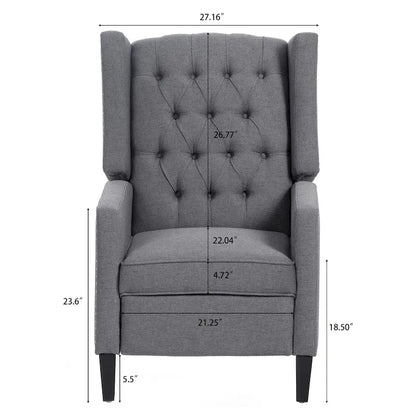 27 Wide Manual Wing Chair Recliner