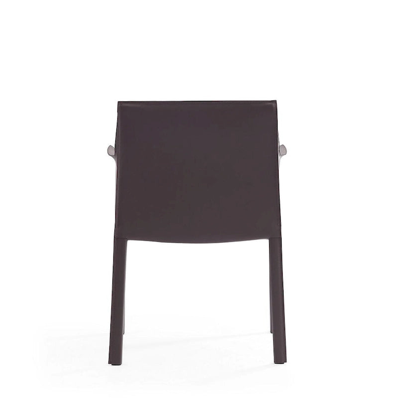 Paris Saddle Leather Dining Room Armchair