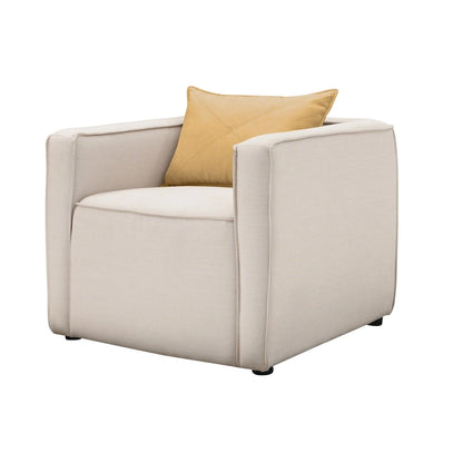 Dack Contemporary Fabric Upholstered Accent Chair by Furniture of America