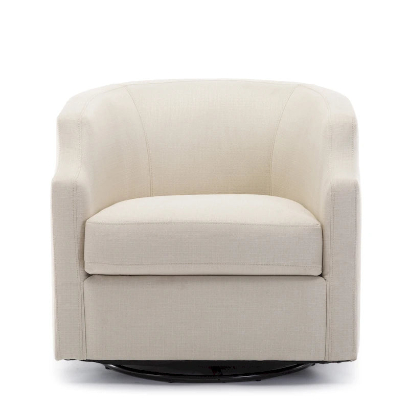 Swivel Glider Barrel Chair