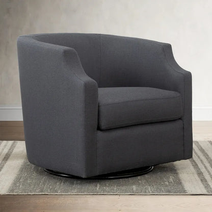 Swivel Glider Barrel Chair