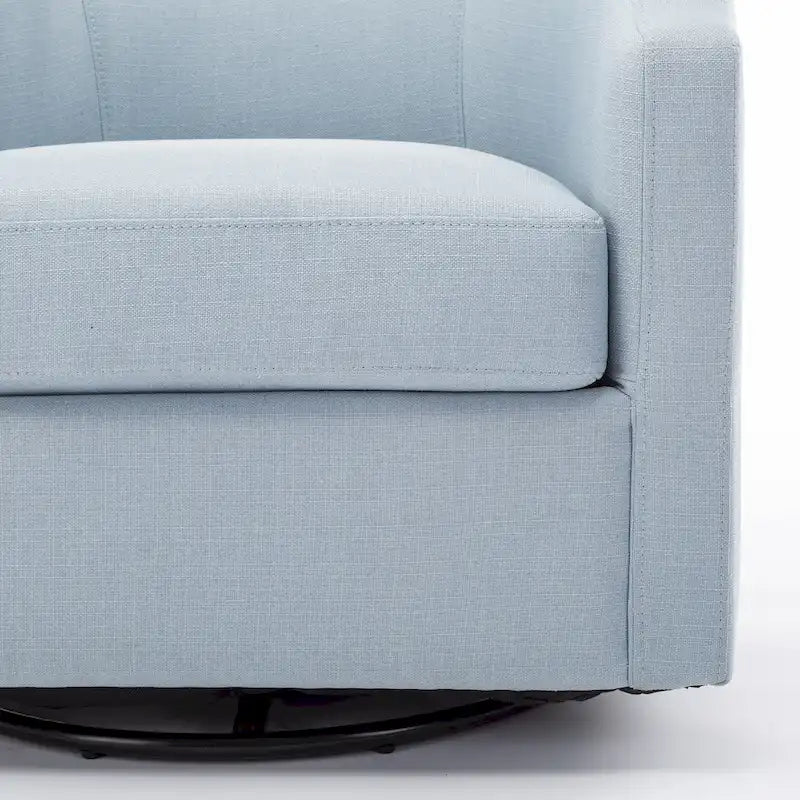Swivel Glider Barrel Chair