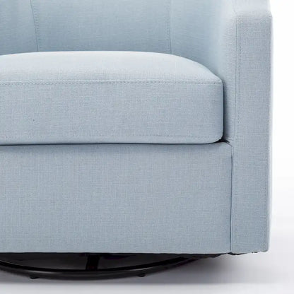 Swivel Glider Barrel Chair