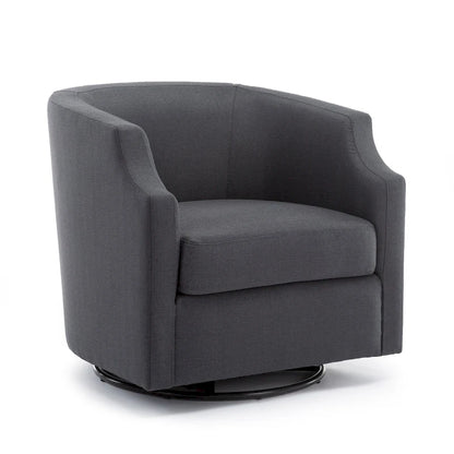 Swivel Glider Barrel Chair