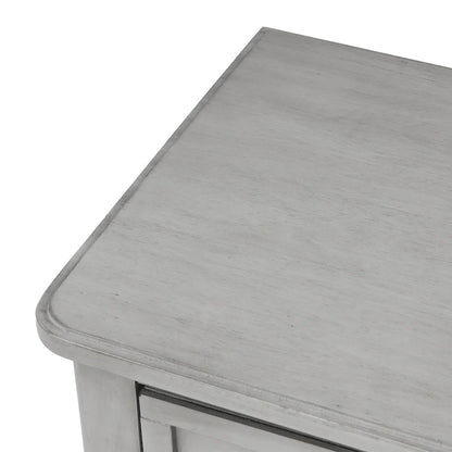 Wooden Console Table, Sofa Table with Storage Drawers and Shelf