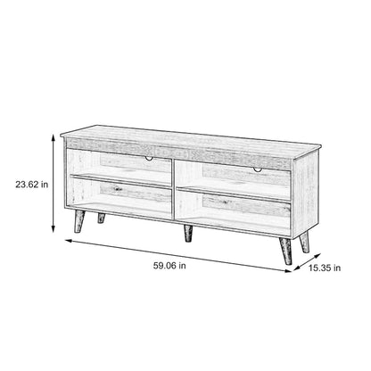 US Pride Griffin Mordern TV Stand