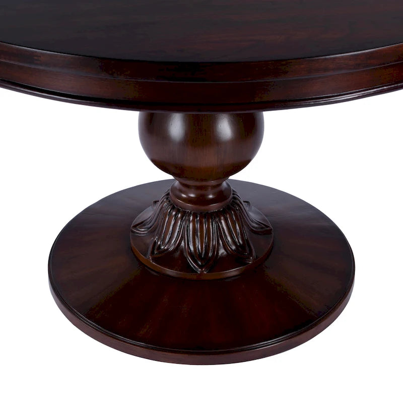 Evie 48 Round Pedestal Dining Table
