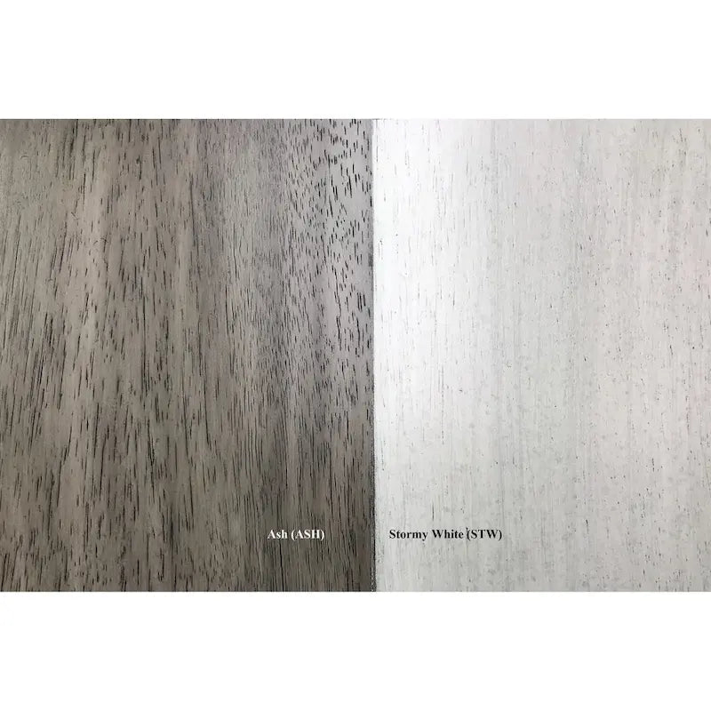 Double Transitional Base Dining Table In Ash - N/A