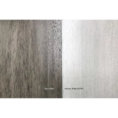 Double Transitional Base Dining Table In Ash - N/A