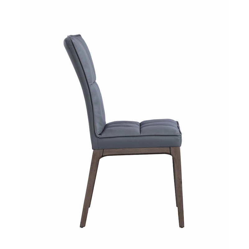 Somette Pogo Criss Cross Dining Set with Gray Chairs